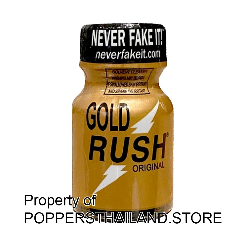 GOLD RUSH Poppers PWD Original 10ml โกลด์ รัช พรีเมี่ยม ป๊อปเปอร์