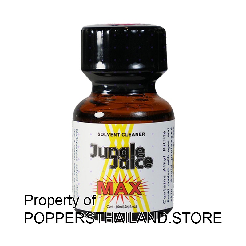 JUNGLE JUICE MAX Premium Poppers PWD Original 10ml จังเกิ้ล จุ้ยส์ แม็กซ์ พรีเมี่ยม ป๊อปเปอร์
