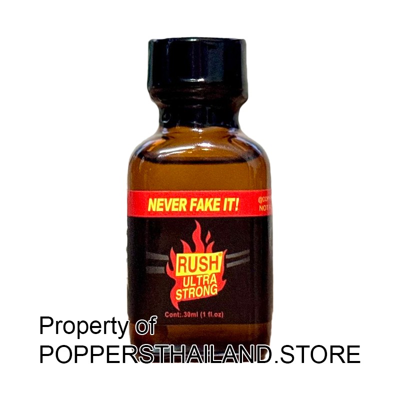 RUSH ULTRA STRONG BLACK Poppers PWD Original 30ml มล รัชดำ เทอร์โบ พรีเมี่ยม ป๊อปเปอร์