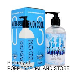 Grizzly Enjoy Cool (Ice) Water-Based Lubricant 280ml | เจลหล่อลื่นสูตรเย็น Grizzly ICE 280ml