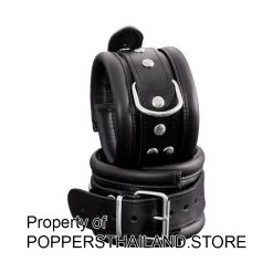 Padded Leather Wrist Cuffs (Pair) | กำไลข้อข้อมือหนังบุ (1 คู่)