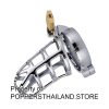 Stainless Steel Male Chastity Cage (Open Grid) | กรงล็อกทวารชายสแตนเลสแบบตะแกรง