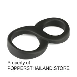 Dual Silicone Cock Ring (Double Ring) | แหวนรัดโคนซิลิโคนคู่