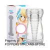 Ribbed Sleeve Masturbator (Clear) | ปลอกสอดลายริบ (ใส)
