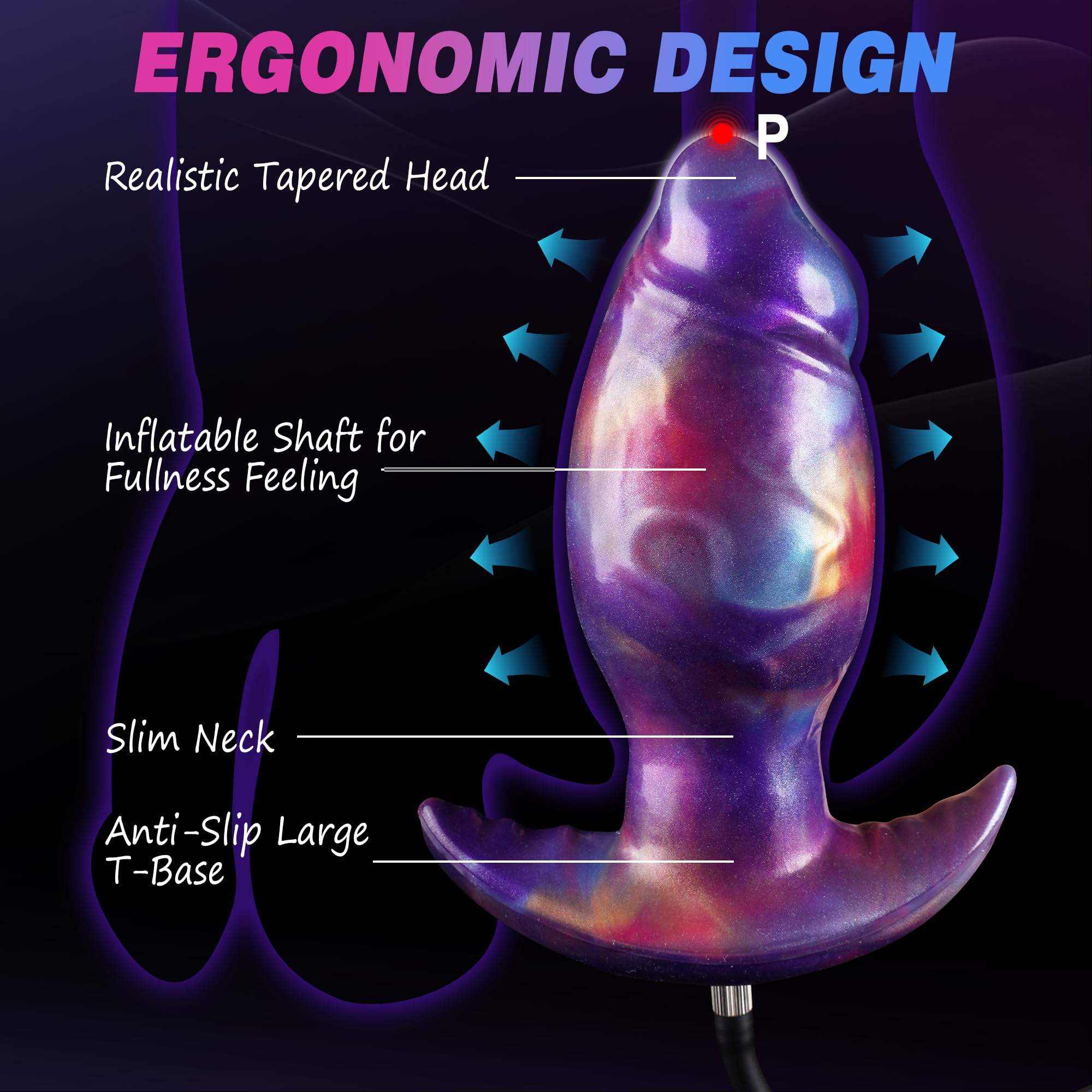 Inflatable Butt Plug ดิลโด้ทวารแบบเป่าลมได้ (5)
