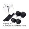 Bondage Restraint Set (Wrist & Ankle) | ชุดสายรัดข้อมือและข้อเท้าสำหรับบีดีเอสเอ็ม