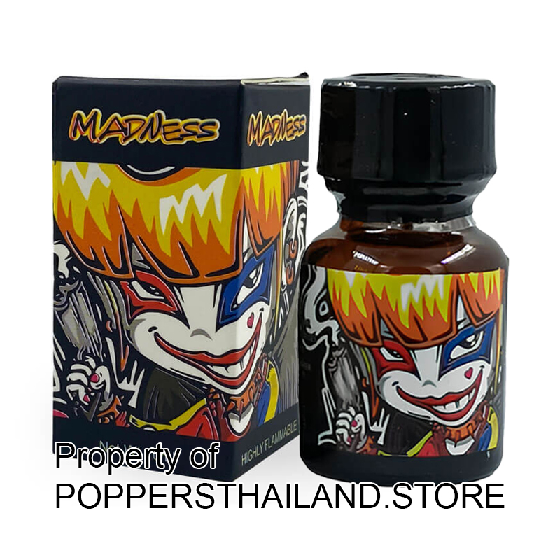 MADNESS Premium Poppers PWD Original 10ml แมดเนส พรีเมี่ยม ป็อปเปอร์ส พีดับบลิวดี ออริจินัล 10 มล