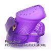 Dark Purple Reinforced Silicone Male Chastity Cage with Lock | กรงขังอวัยวะเพศชายซิลิโคนเสริมความแข็งแรงสีม่วงเข้มพร้อมกุญแจ