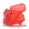 Solid Red Matte-Gloss Silicone Male Chastity Cage with Lock | กรงขังอวัยวะเพศชายซิลิโคนสีแดงผิวกึ่งด้านกึ่งเงาพร้อมกุญแจ
