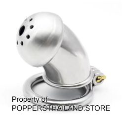 Stainless Steel / Metal Male Chastity Cage with Lock | กรงขังอวัยวะเพศชายโลหะแบบสเตนเลสพร้อมกุญแจล็อก