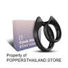 Ergonomic Dual Ring Silicone Cock Ring with Scrotal Support | แหวนรัดอวัยวะเพศซิลิโคนคู่ทรงโค้งรองรับถุงอัณฑะ